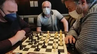 Imagen de Ajedrez y mascarillas