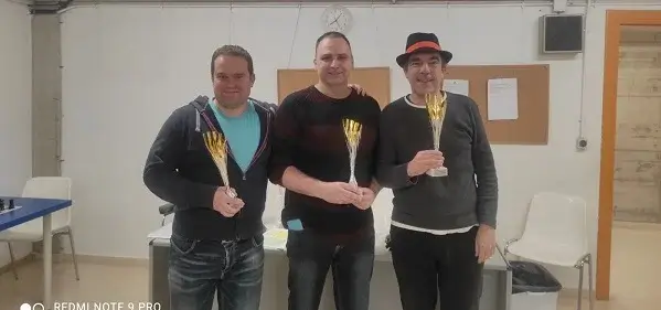 Podium del Campeonato de Álava 2022 Femenino