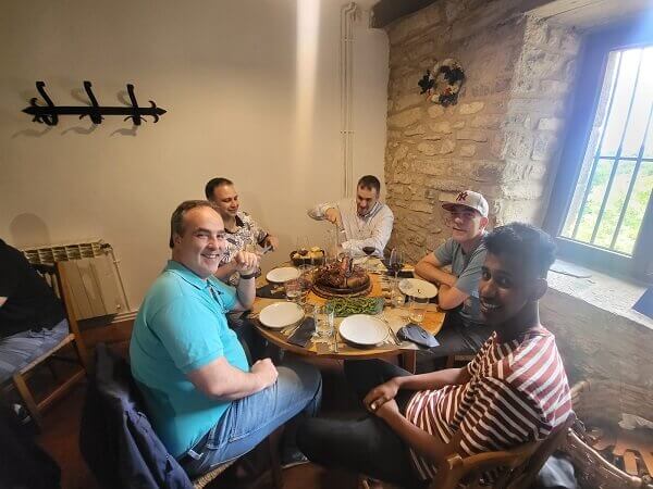 Comida Torneo Atabaka de ajedrez por equipos